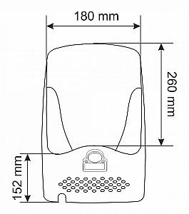 Uscator de maini GEHLER AK2803B