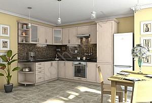 Set mobila bucatarie Confort-NV Contur (2.1x3.0/0.72m) A