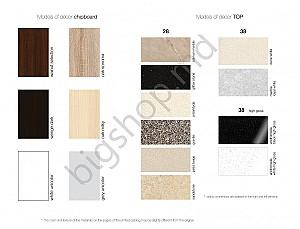 Set mobila bucatarie Confort-NV Platinum (3.3/0.72m) A