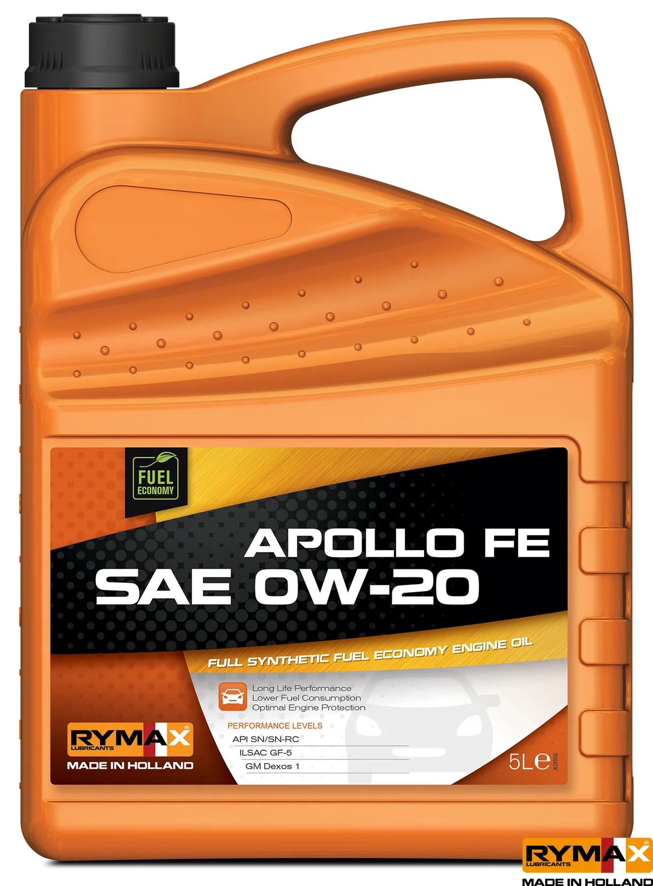 Ulei motor Rymax Apollo FE SAE 0W-20 5L