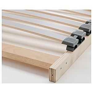 Pat IKEA Leirvik Lönset 180x200 cm (alb)