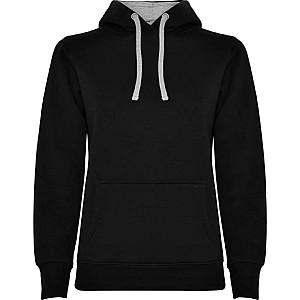 Hanorac femeie Roly Urban Woman Black/Vigore Grey