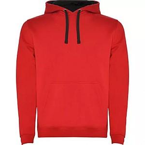 Hanorac femeie Roly Urban Red/Vigore Black