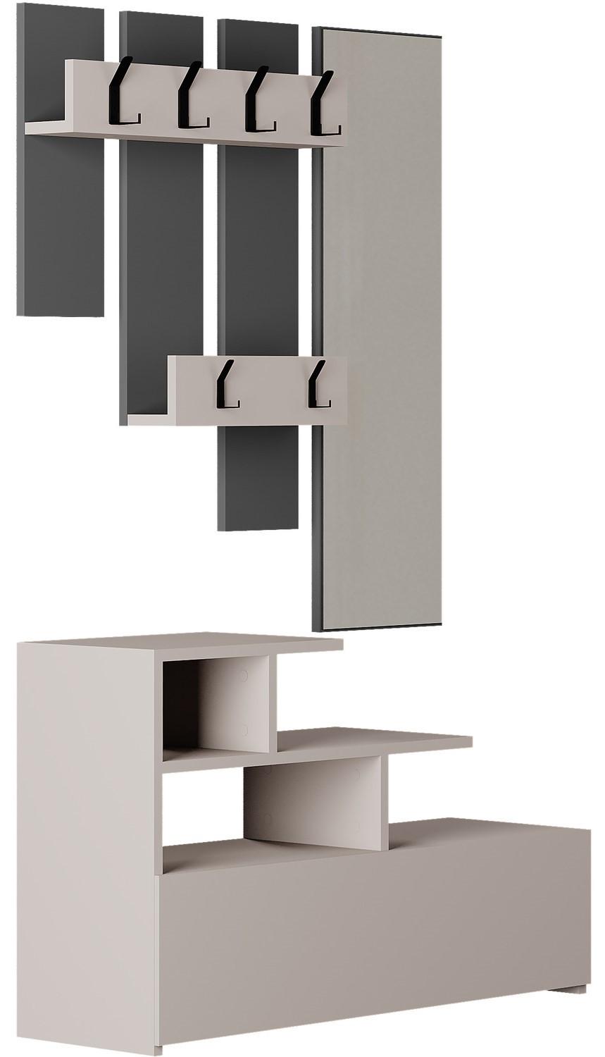 Antreu DECO Vesty Light Mocha/Anthracite