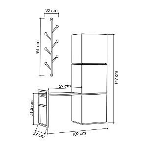 Antreu DECO Mello White/Anthracite