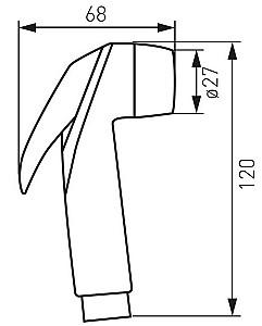 Baterie pentru bideu Ferro Presso N100B