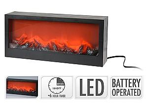 Semineu decorativ Christmas 45X20X10cm 48265