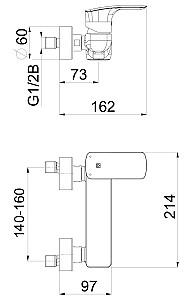 Baterie cada Herz Elite e40B UH00485B Black
