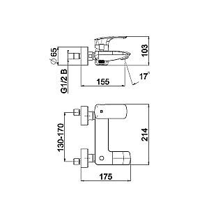 Baterie cada Herz Elite e30B UH00373B Black