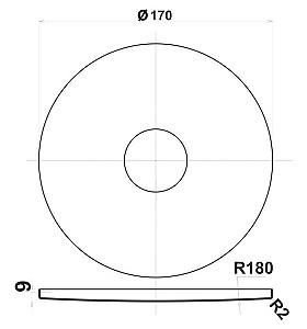 Baterie dus Herz Fresh 1 cai UH12259