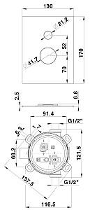 Baterie dus Herz SQ 2 cai UH00362