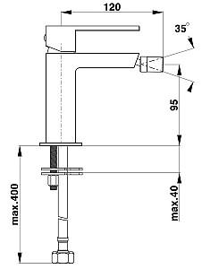 Baterie pentru bideu Herz SQ q50 UH00595