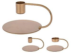 Suport pentru lumanari Gold 48290