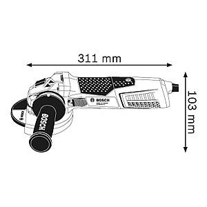 Polizor unghiular Bosch GWS 19-125 CIE PROF