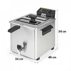 Friteuza Klarstein Family Fry 10033342 (Inox/Black)