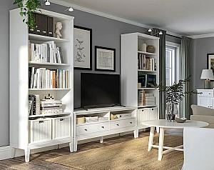 Living IKEA Idanas white  325x40x211 cm