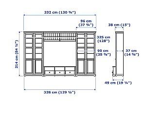 Living IKEA Liatorp White 332x214 cm