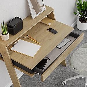 Masa consola DECO Cowork Oak/Anthracite