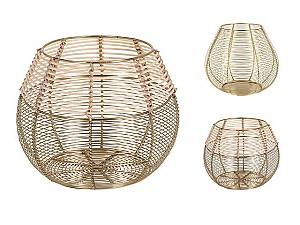 Suport pentru lumanari Gold 48277