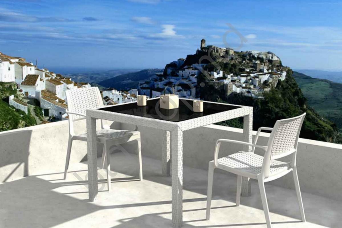 Masa de gradina All Home BALI 870 (white)