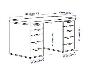 Masa de birou IKEA Lagkapten / Alex Gray-White