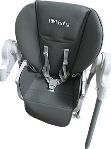 Scaun de masa multifunctional Ivolia Riki Baby Clever S23 Gray