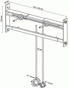 Instalatie wc incastrat cu cadru Sanela DOMINO SLR 02D