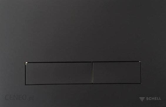 Buton de scurgere Schell Konkav Black Mat (031431199)