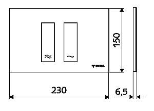 Buton de scurgere Schell Tower Crom Mat (031216499)