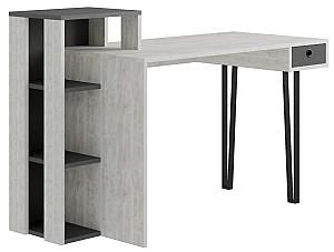 Masa de birou DECO Loyd Ancient White/Anthracite