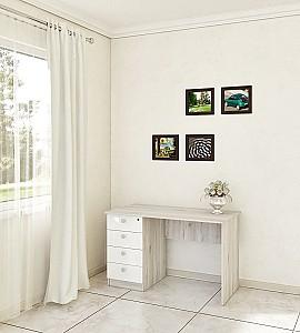 Masa de birou PS KС-120(Х) Cortona/ White Light