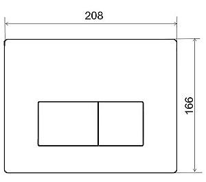 Buton de scurgere Wirquin Essentiel Gri (55950005)