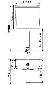 Rezervor WC Wirquin DEFI (50717359)