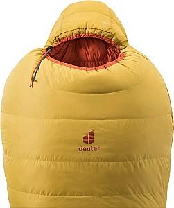 Sac de dormit Deuter Astro Pro 1000 Left Turmeric-Redwood