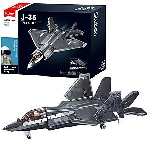 Constructor Sluban Avion invizibil Stealth J35