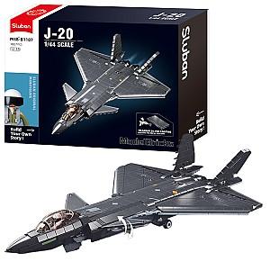 Constructor Sluban Avion invizibil Stealth J20SS
