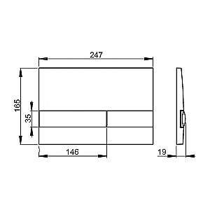 Buton de scurgere Alcaplast M1710 (82246)