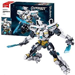 Constructor Sluban Robot – Paznicul de gheță