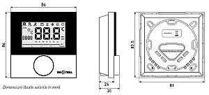 Termostat de camera Innotroll Standard LCD 230V (135381)