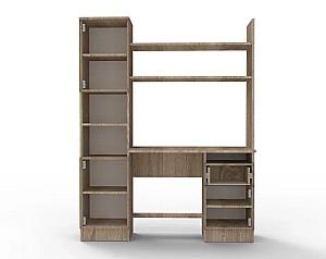 Masa pentru calculator ML Mobila ML-7 stejar auriu/alb