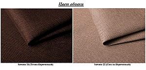 Canapea coltar Space Meble Denver L Sawana 22/Sawana 16 (Light Brown/Dark Brown)