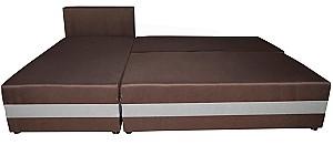 Canapea coltar Space Meble Hewlet Sawana 16/Sawana 20 (Dark Brown/Graphite)