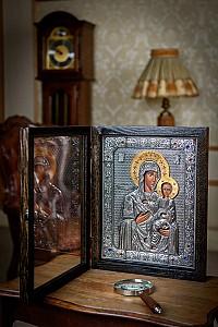 Icoana ortodoxa Exclusive Maica Domnului Lacoschitiotisa