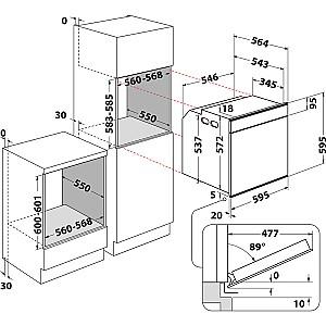 Cuptor electric incorporabil Whirlpool AKZM 8420 S
