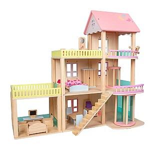 Casuta pentru papusi 4Play Elevator Princess Room