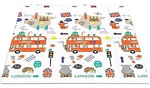 Covoras de joaca copii 4Play Forest animals 180×200cm