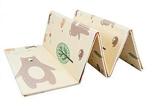 Covoras de joaca copii 4Play Forest animals 180×200cm