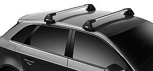 Bare transversale THULE EVO WingBar Edge+EVO Edge Clamp 7205+kit 186xxx