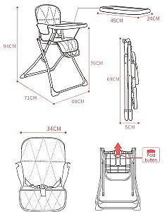 Scaun de masa simplu Ivolia A3 Mint