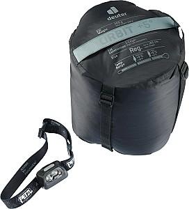 Sac de dormit Deuter Orbit +5° REG right shale ink